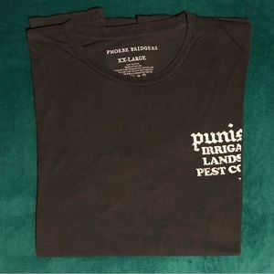 Phoebe Bridgers Punisher “Free Estimates” Gray wash t-Shirt